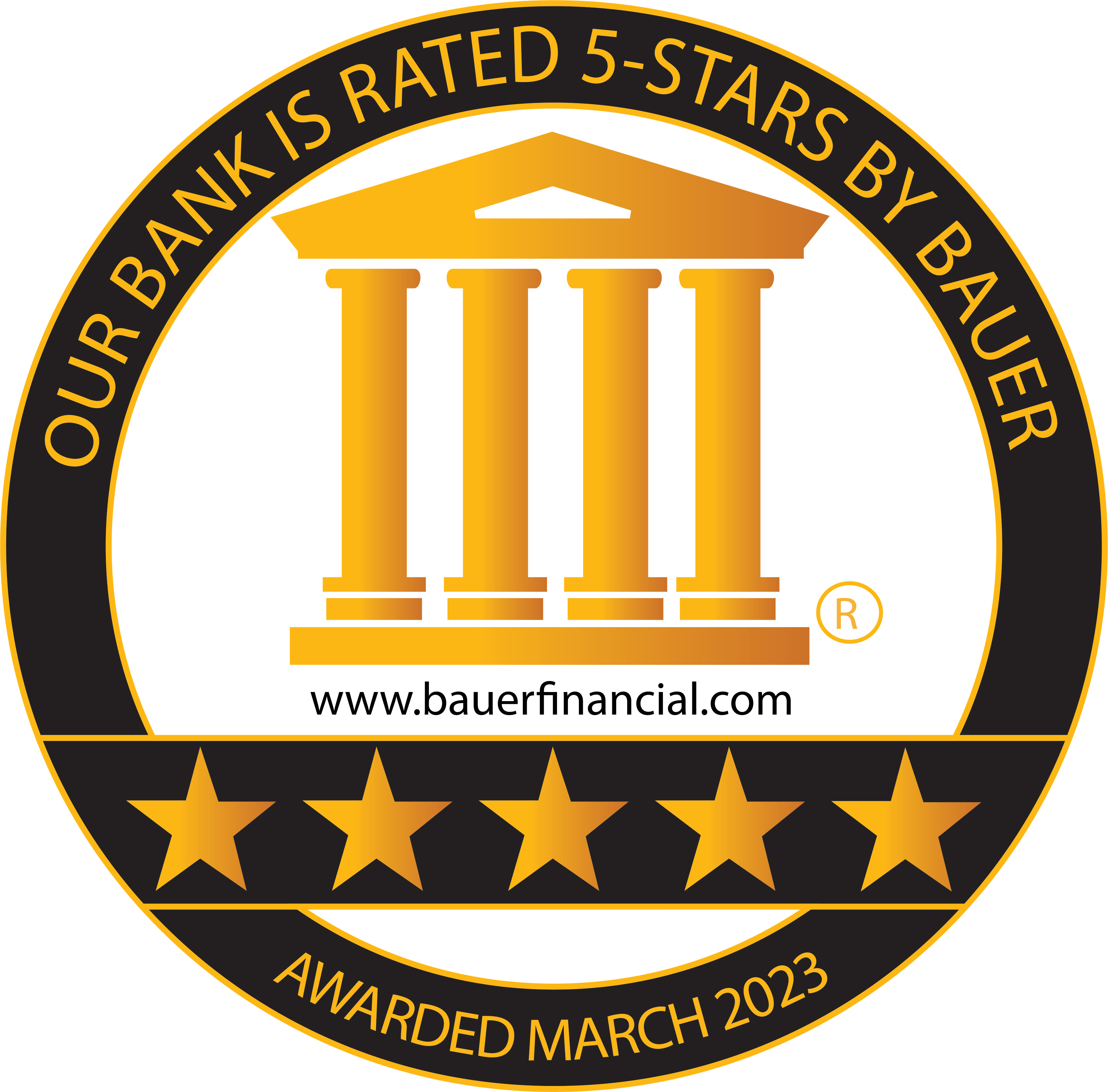 Bauer Financial 5 Star logo