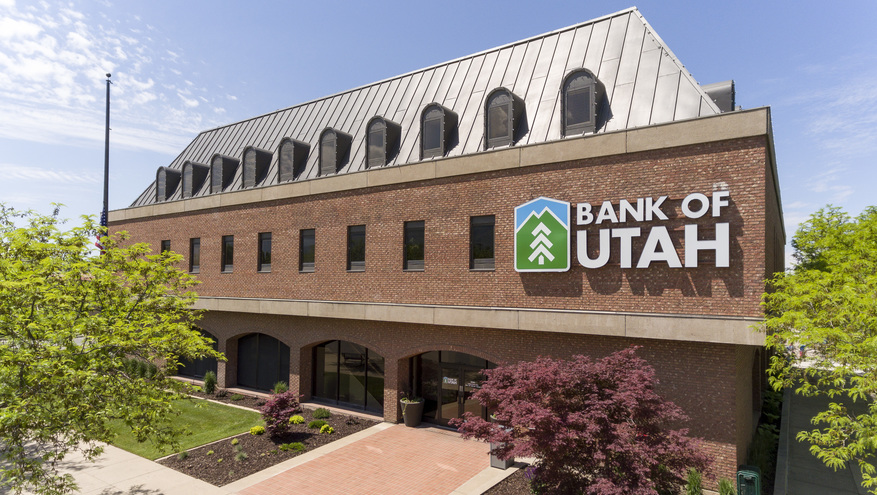 Bank of Utah Ogden Main Branch Location 2018